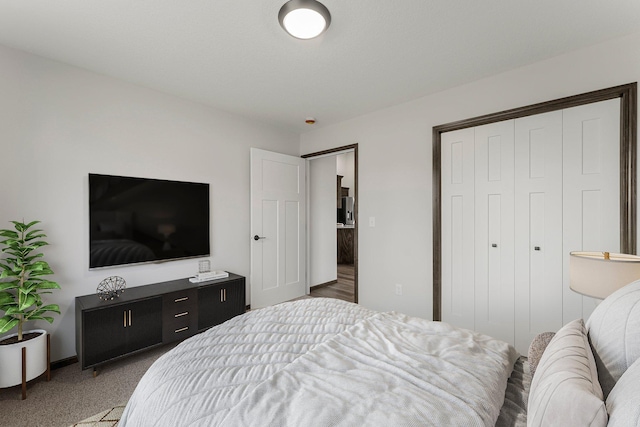 1067 241st Ln NE, East Bethel, MN 55005 - bedroom featuring carpet floors and a closet