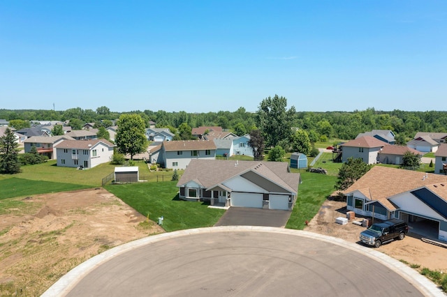 1067 241st Ln NE, East Bethel, MN 55005 - aerial perspective of suburban area