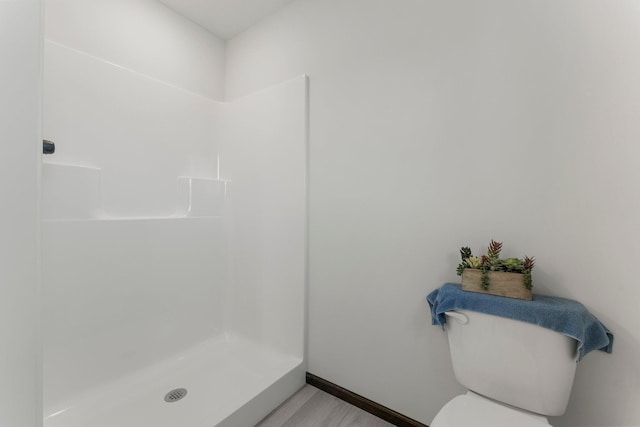 1067 241st Ln NE, East Bethel, MN 55005 - bathroom featuring a shower and toilet