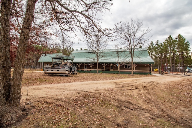 view of front of house