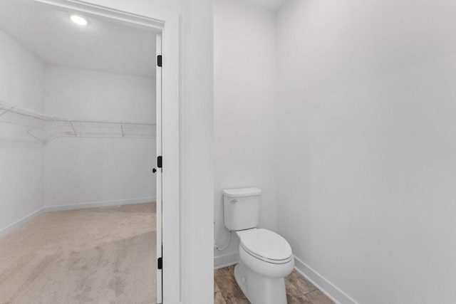 bathroom with toilet