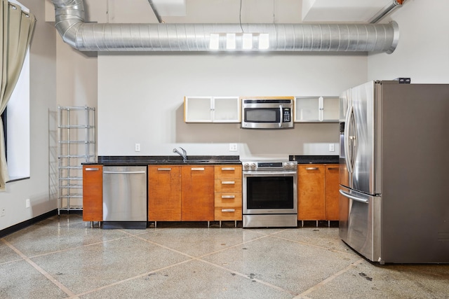 kitchen featuring sink and stainless steel appliances