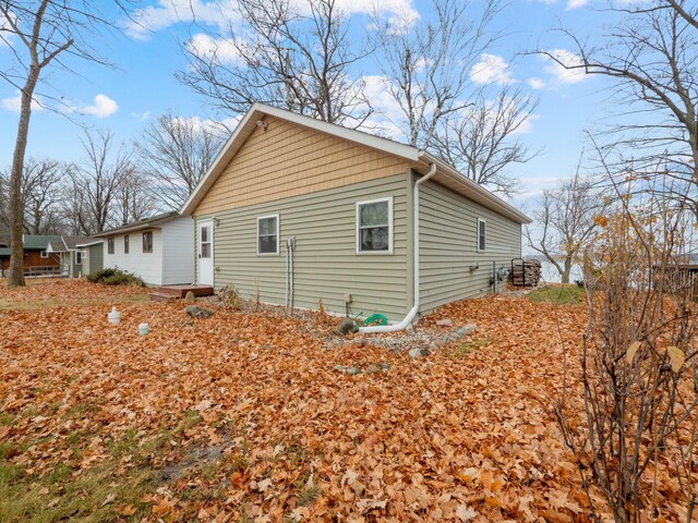 view of property exterior