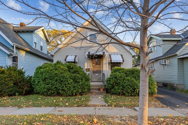 view of bungalow-style home