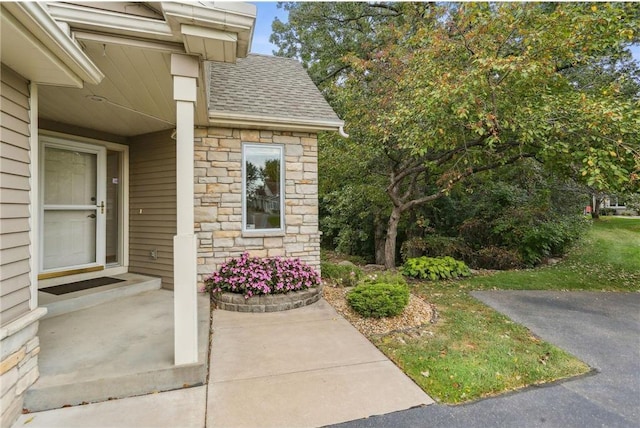 view of entrance to property