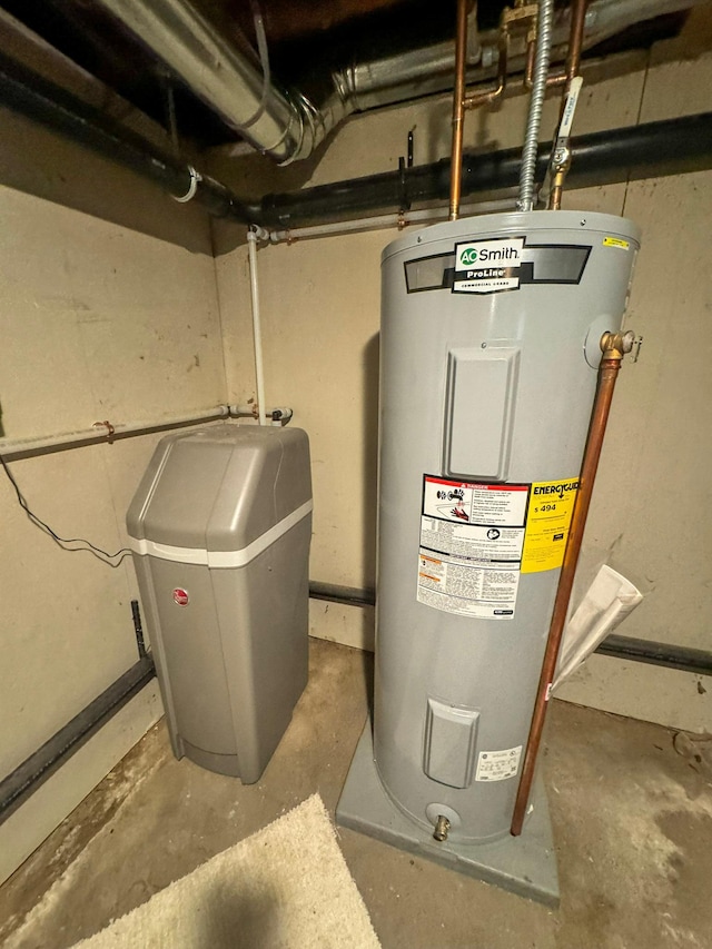 utilities featuring water heater