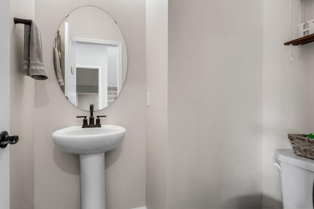 view of half bath