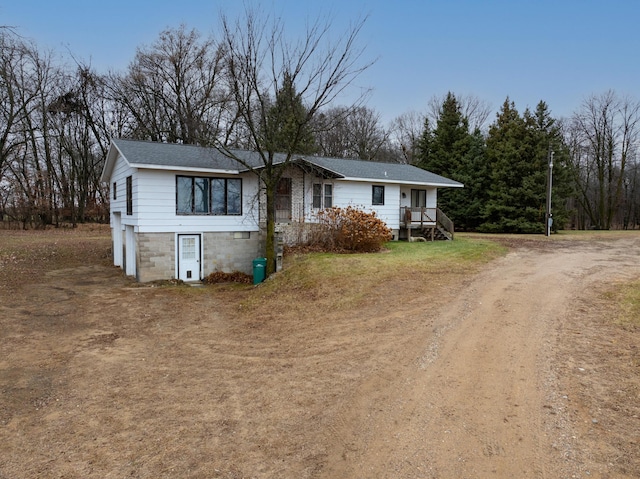 view of front of house