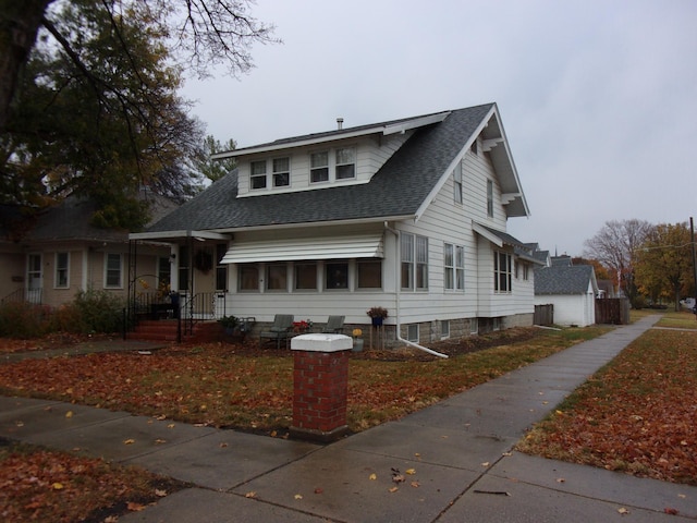 view of front facade