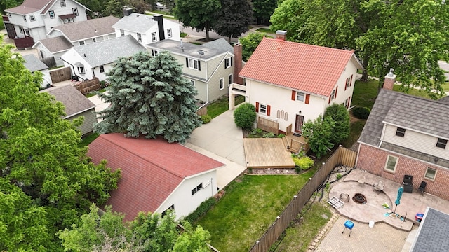 607 Lake Ave, Worthington, MN 56187 - aerial perspective of suburban area