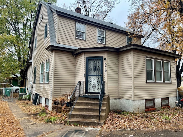 view of front of house