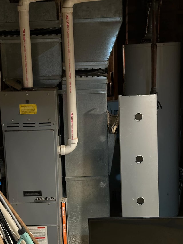 utilities featuring water heater