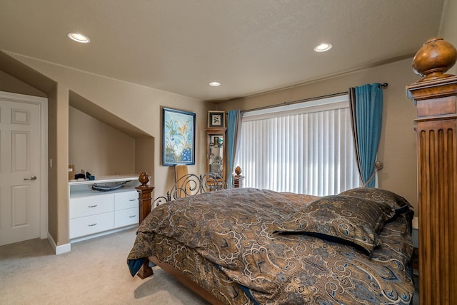 5441 Raven Point Rd, Spring Lake Twp, MN 55372 - bedroom with light carpet and recessed lighting