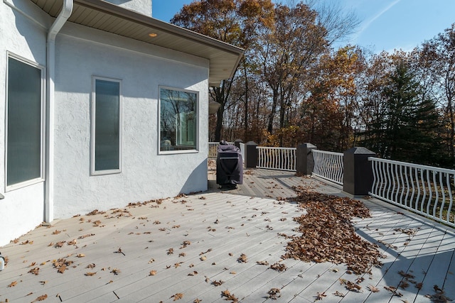 5441 Raven Point Rd, Spring Lake Twp, MN 55372 - view of wooden terrace