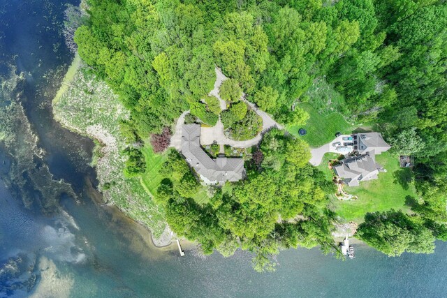 5441 Raven Point Rd, Spring Lake Twp, MN 55372 - aerial view of property's location featuring a nearby body of water