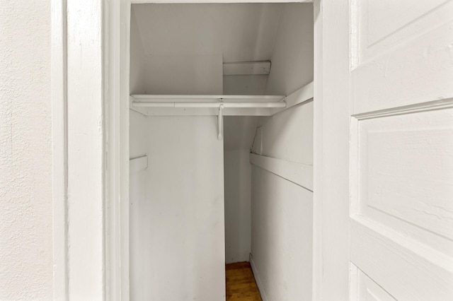view of closet