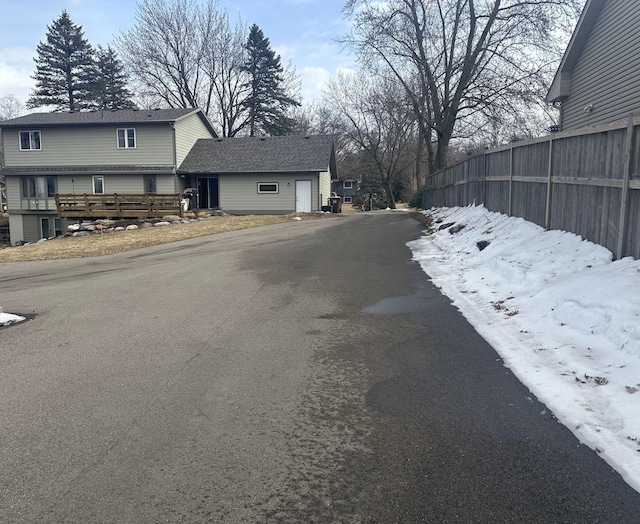 view of street