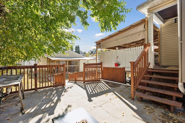 view of patio / terrace