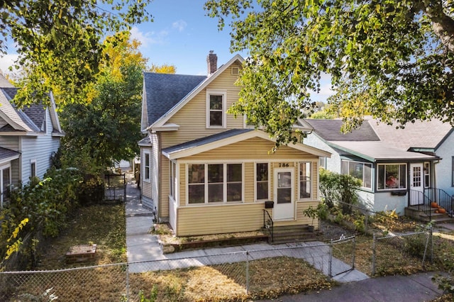 view of bungalow