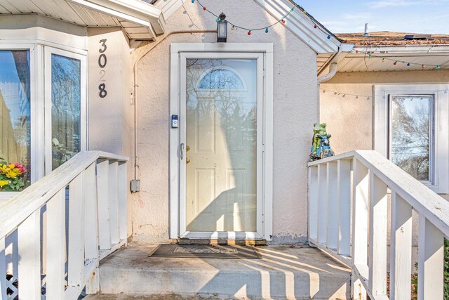 view of entrance to property