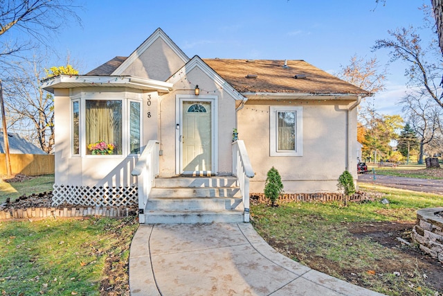 view of bungalow-style home