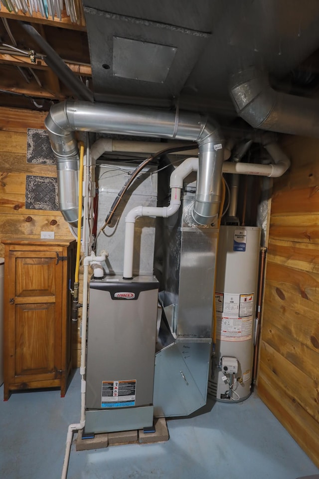 utilities with water heater