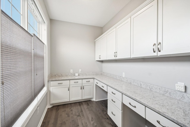 laundry room featuring dark hardwood / wood-style floors