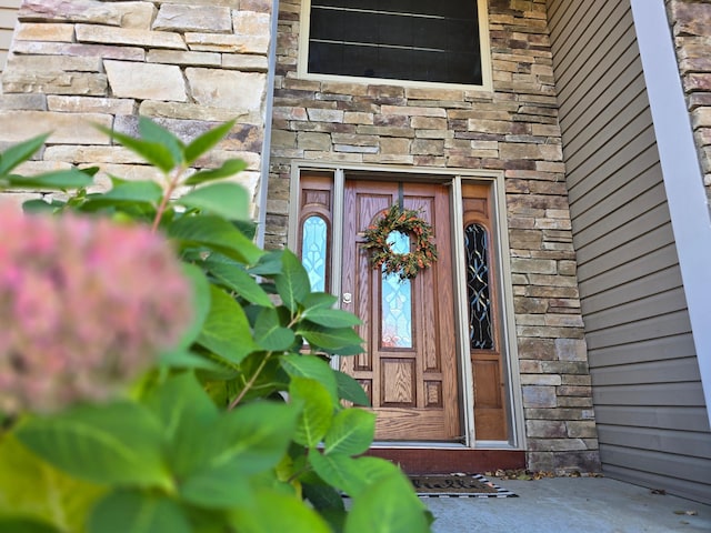 view of entrance to property