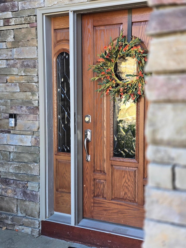 view of property entrance