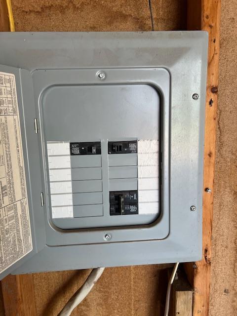 utilities with electric panel