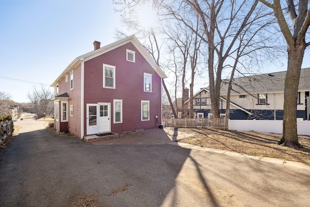 view of rear view of house