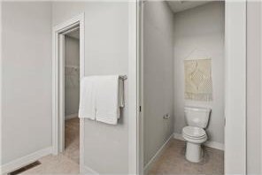 bathroom with toilet