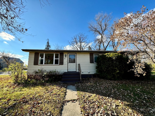 view of ranch-style house