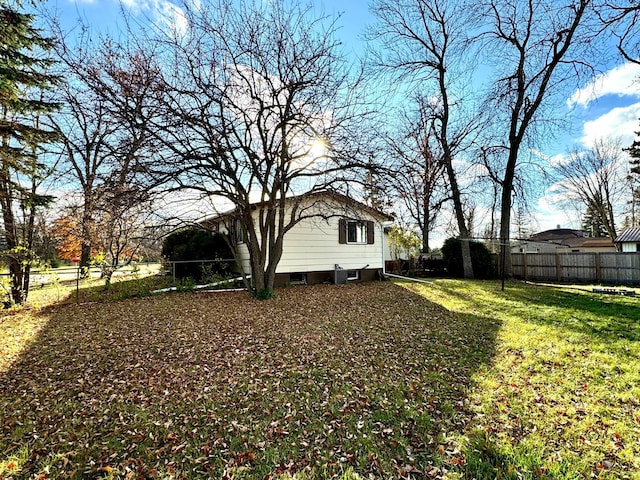 view of yard