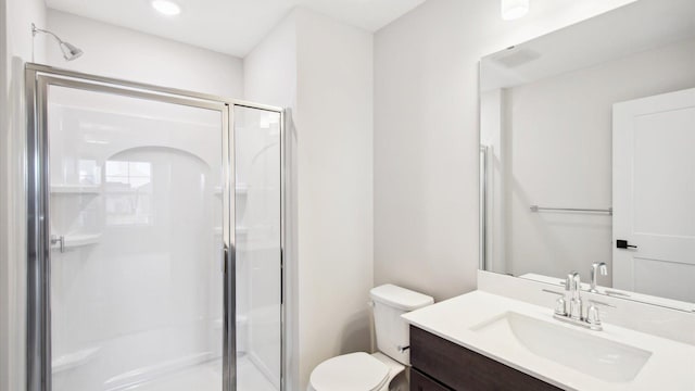 10238 Arrowwood Path, Woodbury, MN 55129 - full bathroom featuring a stall shower, toilet, and vanity