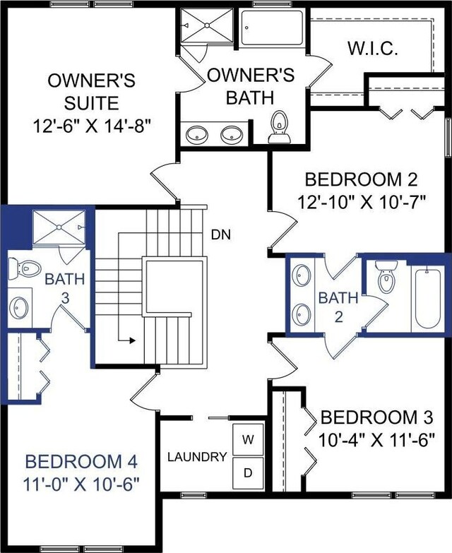 10238 Arrowwood Path, Woodbury, MN 55129 - room layout