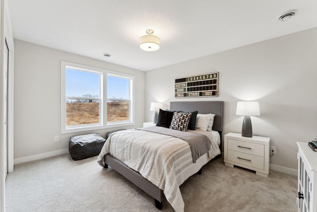 11728 35th St N, Lake Elmo, MN 55042 - bedroom featuring light colored carpet and baseboards