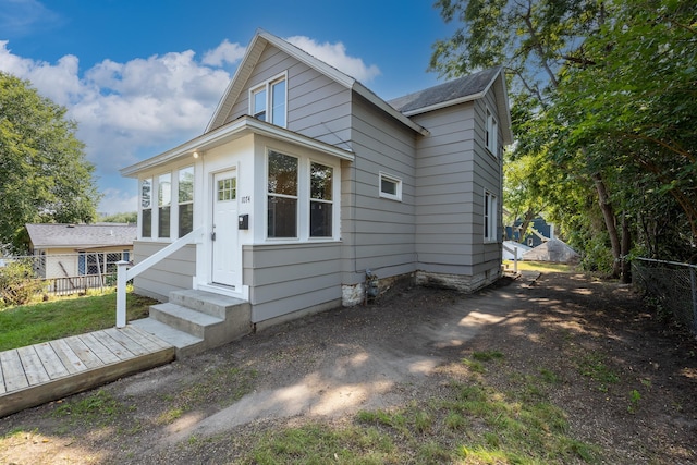 view of front of house