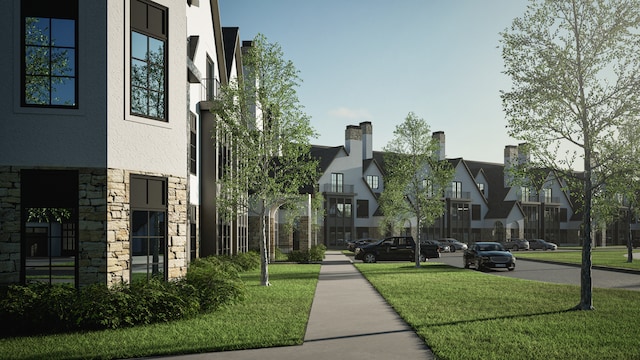 9910 Crestwood Ter Unit 2, Eden Prairie, MN 55347 - view of property's community featuring a lawn and a residential view