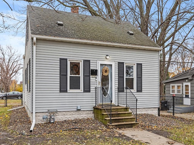 view of front of house