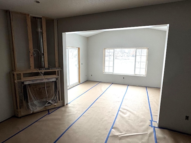 view of unfurnished living room