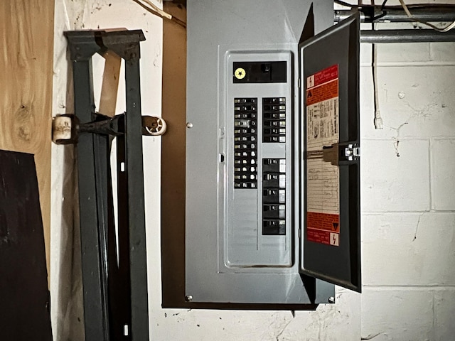 utilities with electric panel