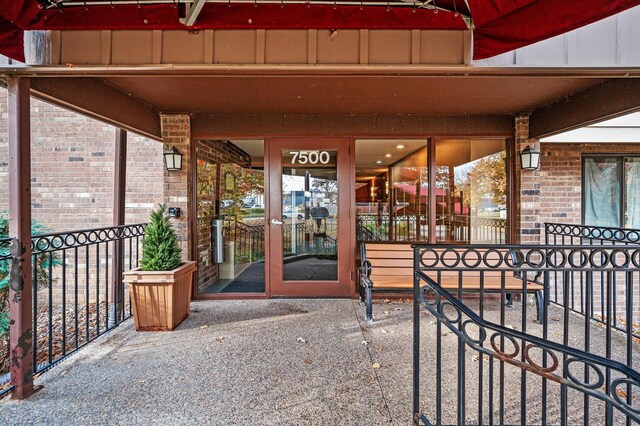 7500 Cahill Rd Unit 207C, Edina, MN 55439 - doorway to property with brick siding
