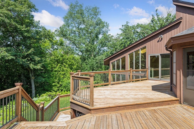 6517 Crackleberry Trl, Woodbury, MN 55129 - view of deck