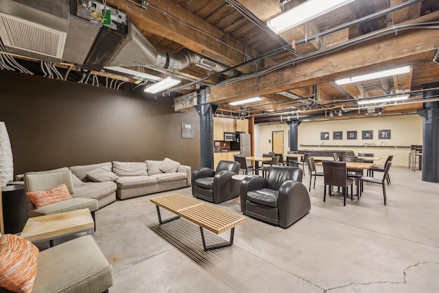 view of living room