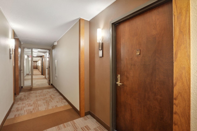 1920 1st St Unit 2001, Minneapolis, MN 55454 - hallway with light carpet and baseboards