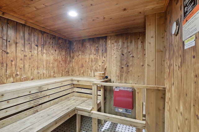 view of sauna / steam room