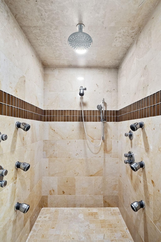 19752 Halwood Rd, Glenwood Twp, MN 56334 - bathroom with tiled shower