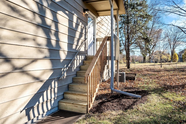 exterior space with central AC unit