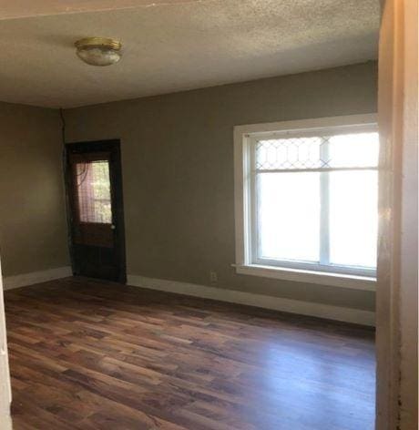 217 Spring St, Mankato, MN 56001 - spare room with dark wood-style floors